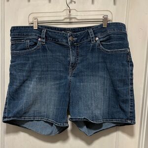 Silver Suki Denim Blue Women's Shorts Sz20/L5